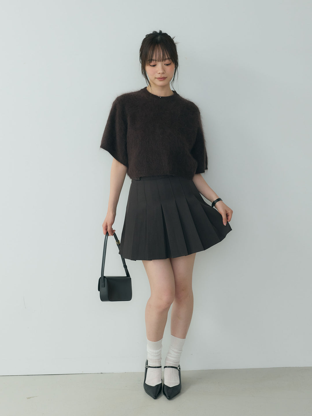 ベーシックプリーツミニスカート