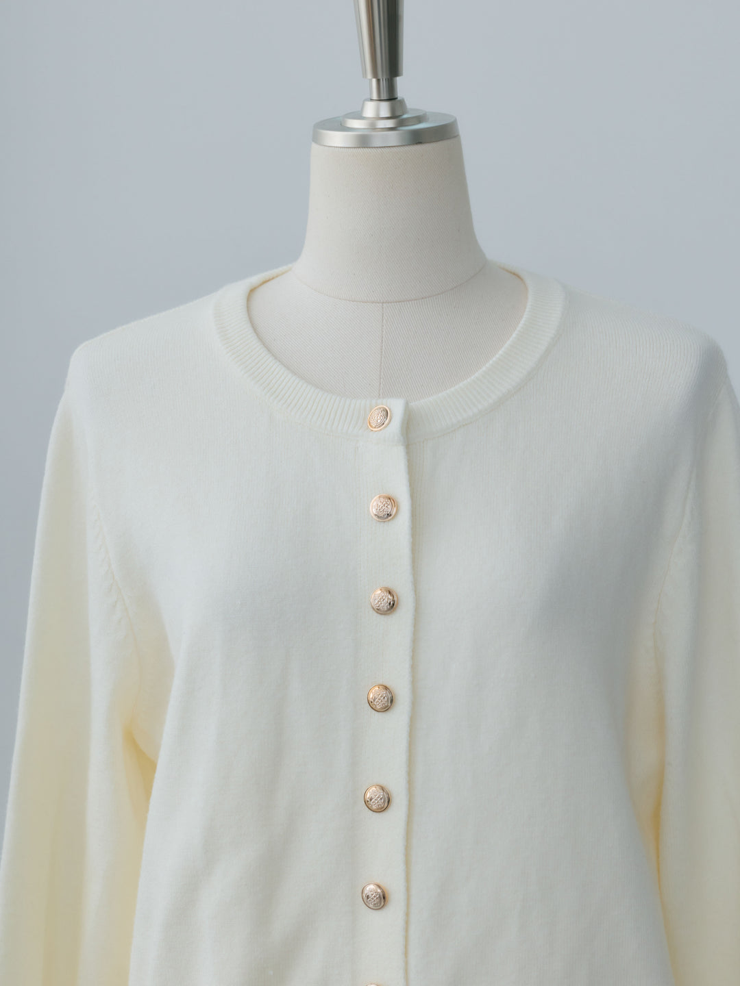 【NOVELTY】Vintage button knit cardigan