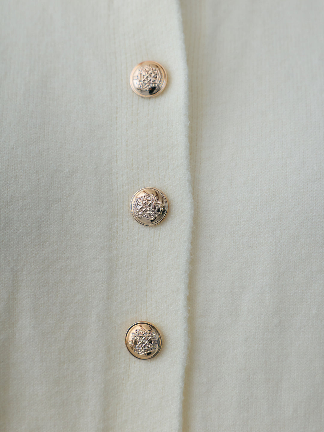 【NOVELTY】Vintage button knit cardigan