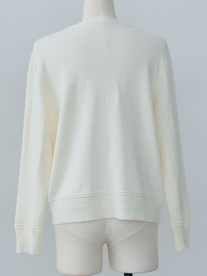 【NOVELTY】Vintage button knit cardigan