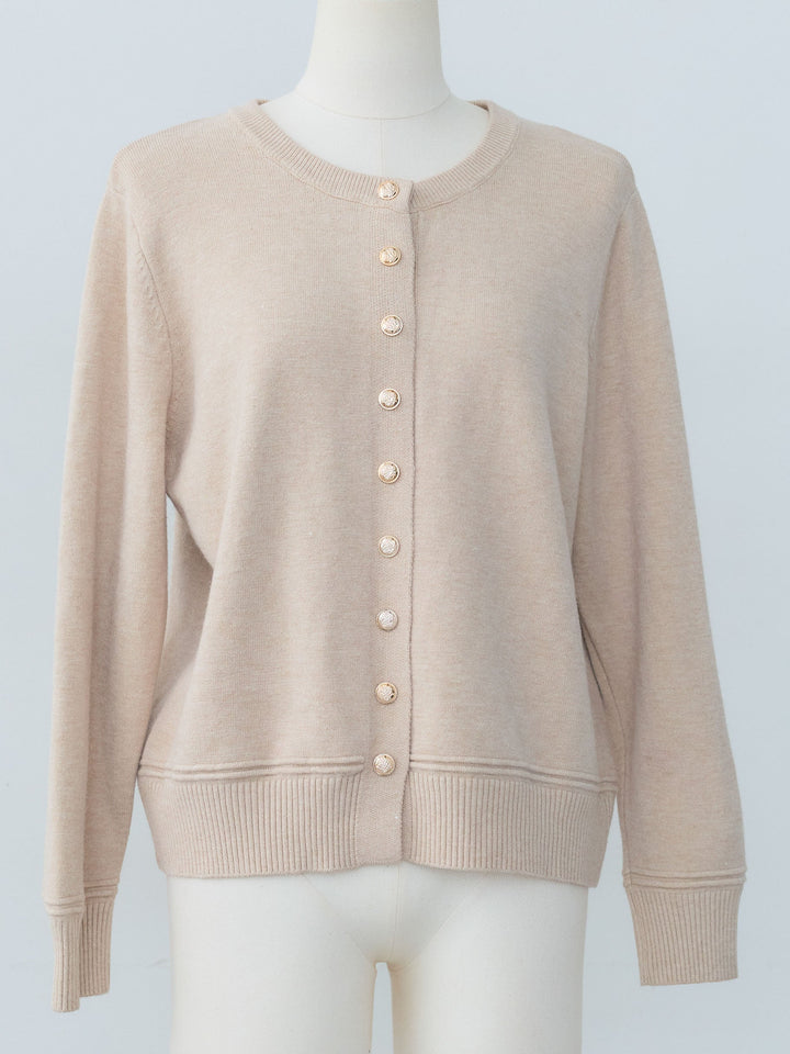 🎁 【NOVELTY】Vintage button knit cardigan (100% off)