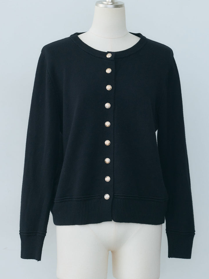 🎁 【NOVELTY】Vintage button knit cardigan (100% off)