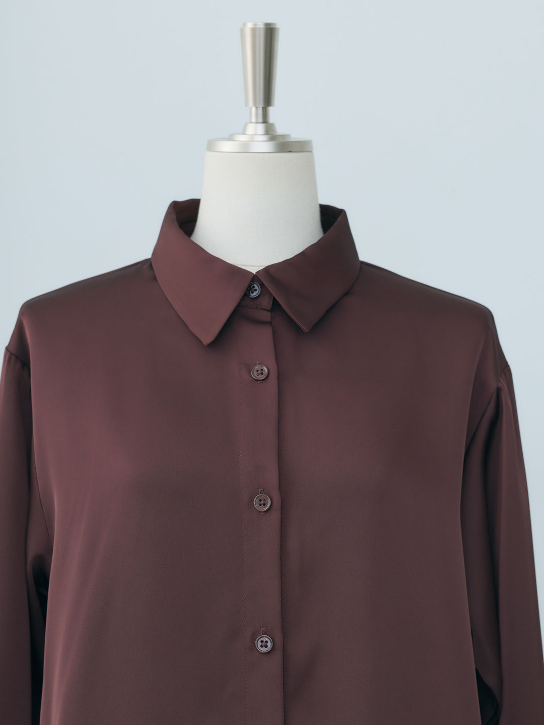 【Essential】Authentic satin shirts