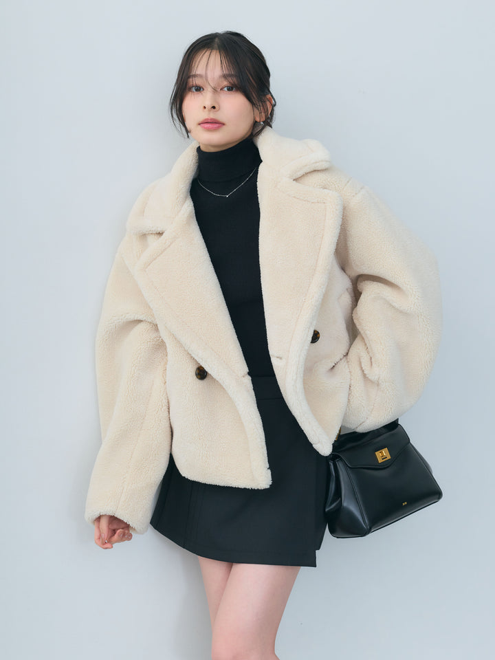 テディボアショートジャケット