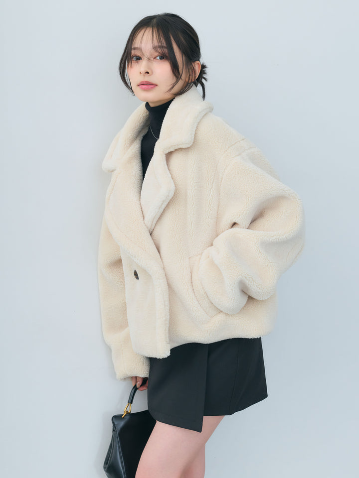 テディボアショートジャケット