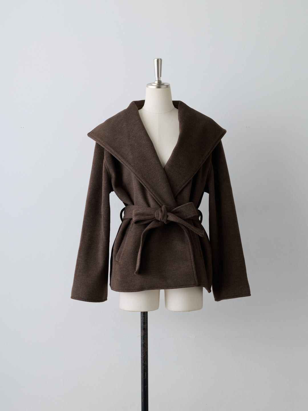 【Essential】Wool middle coat