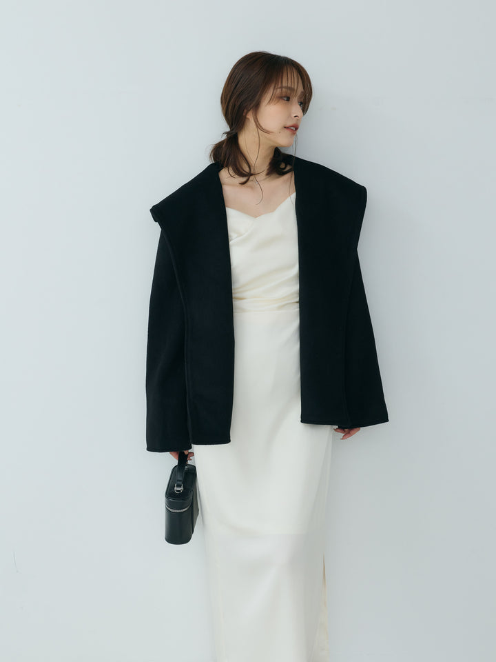 【Essential】Wool middle coat