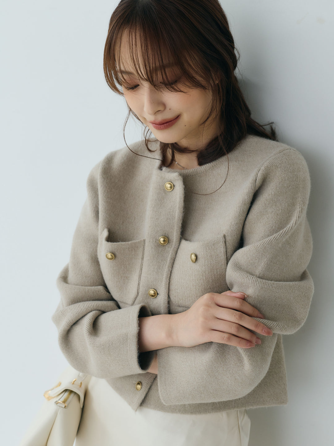 裾レースAラインサテンスカート