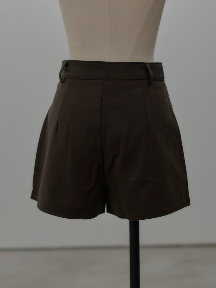ウールタッチミニショートパンツ