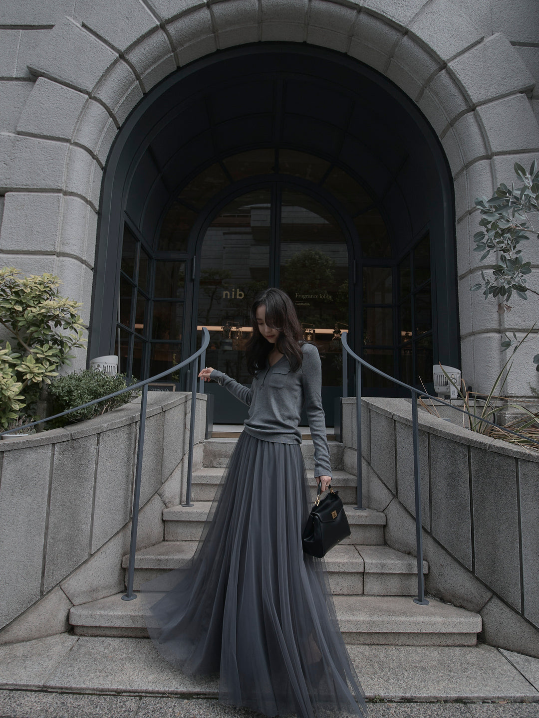 [予約]ボリュームチュールスカート【M】