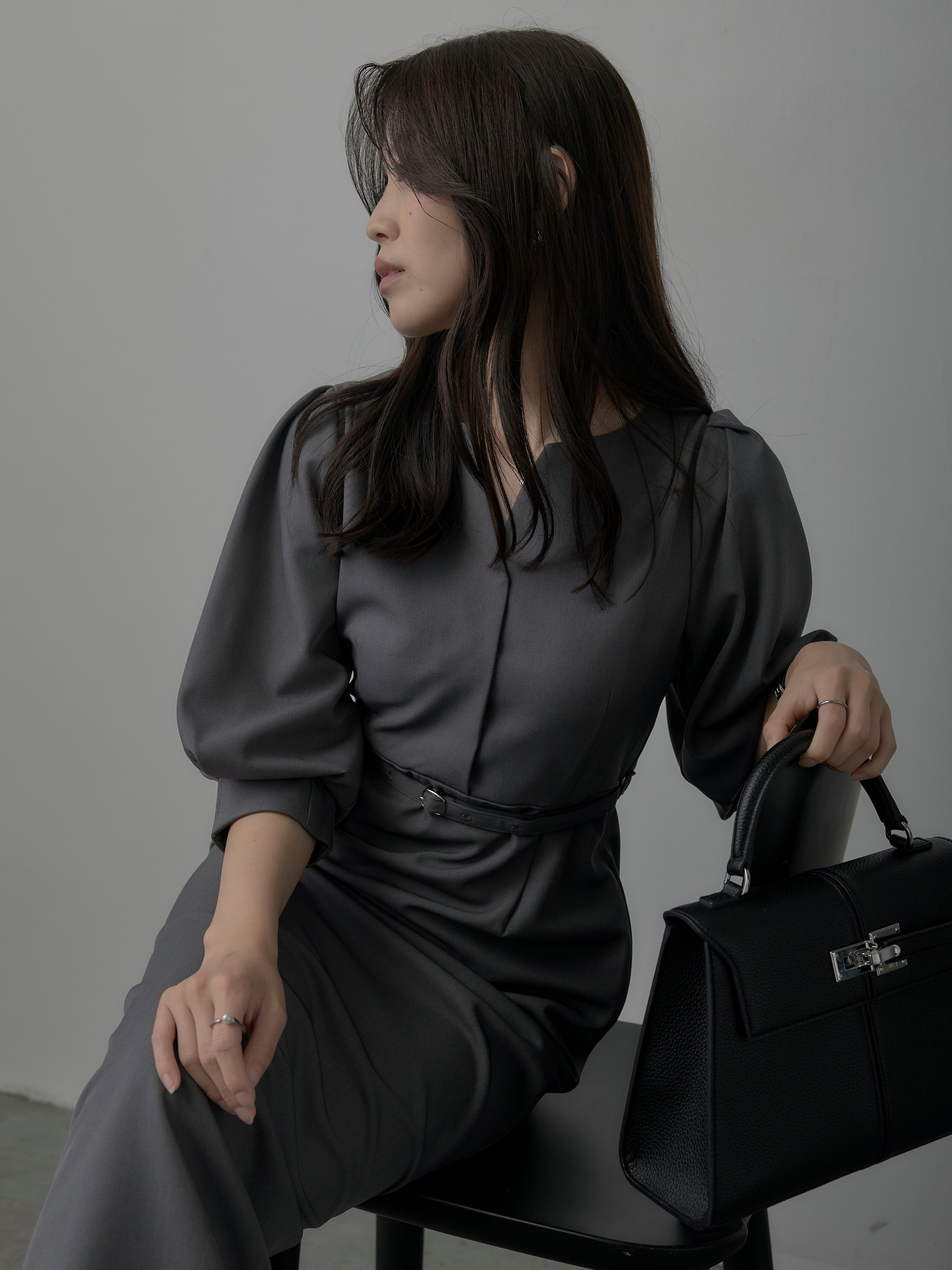 Essential】裾レースパフスリーブワンピース – nairo