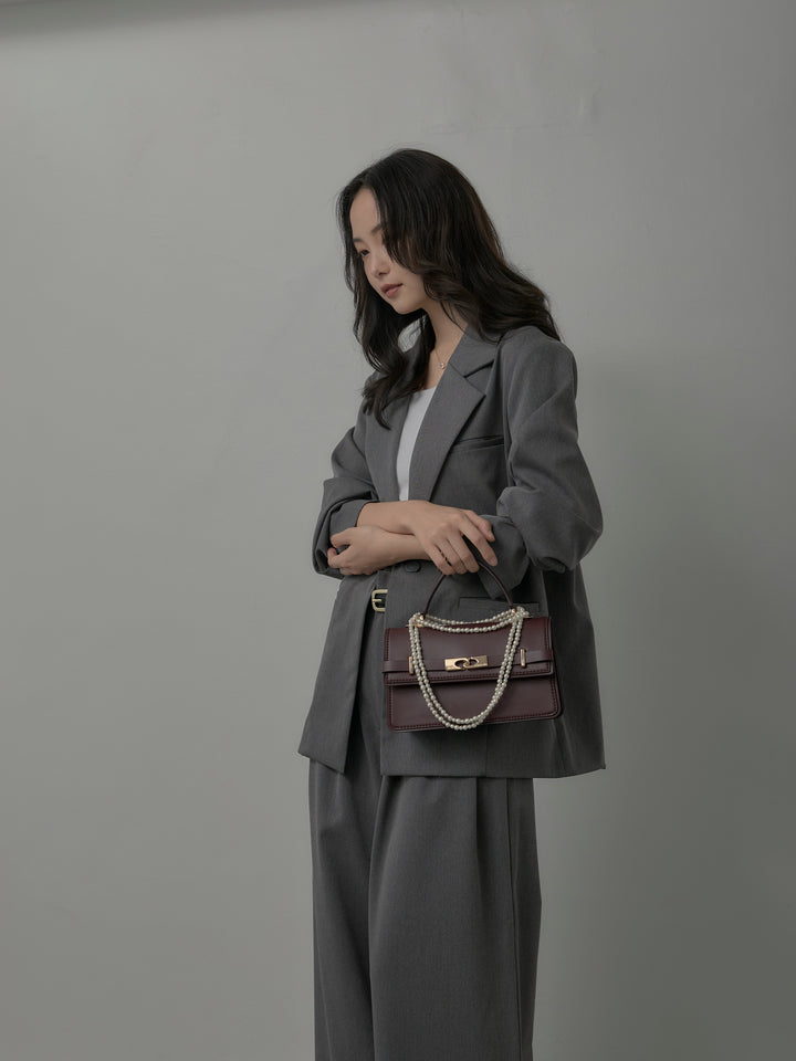 【Essential】ボックスシルエットテーラードジャケット