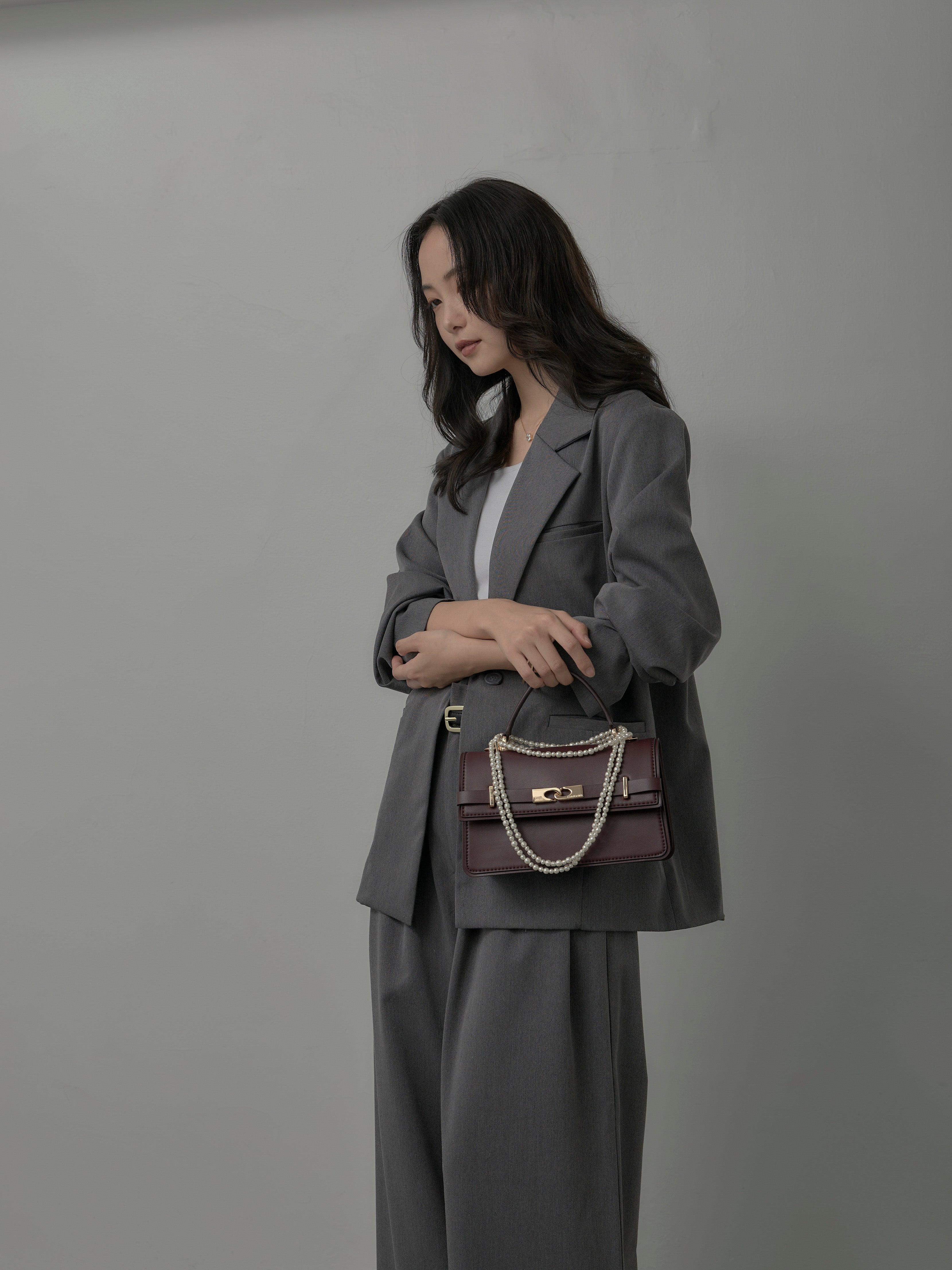 SET】【Essential】ボックスシルエットテーラードジャケット+