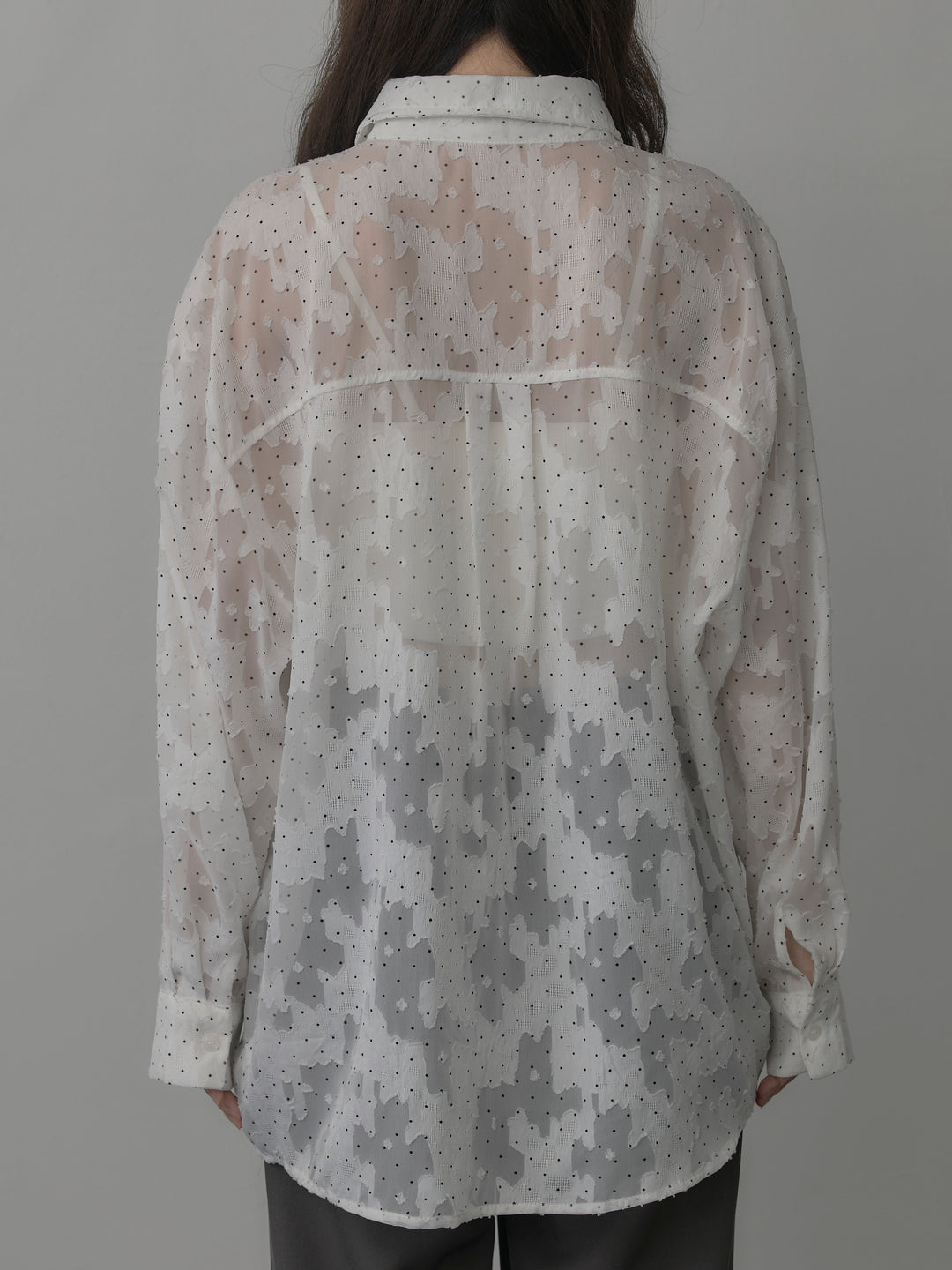 [予約]シアージャガードドットシャツ