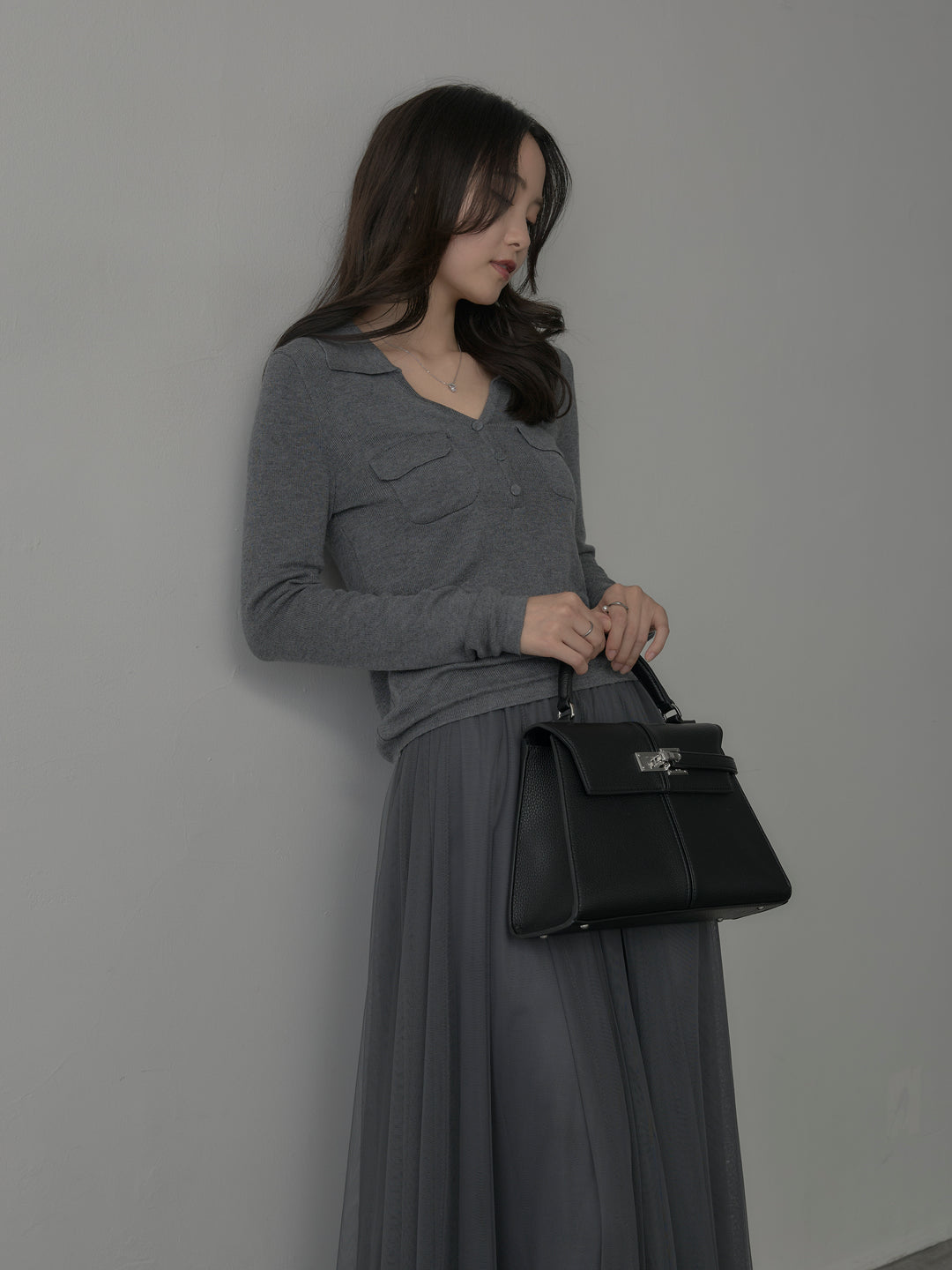 [予約]ボリュームチュールスカート【M】