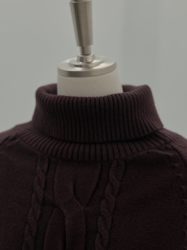 デザイン編みレイヤードニットSET