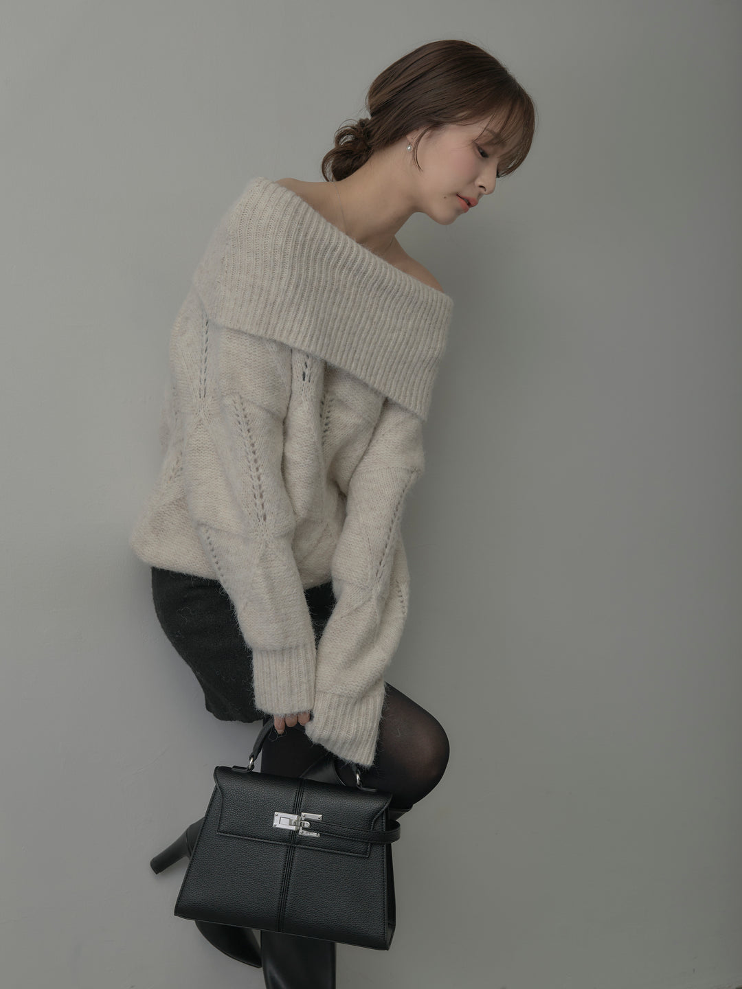 ブークレ台形ミニスカート