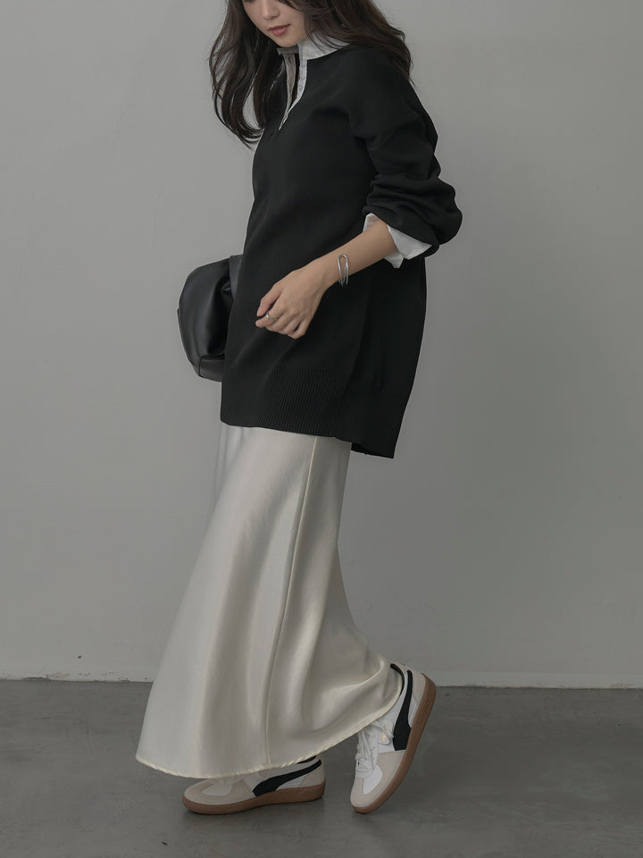 [予約]襟付きポロトップス