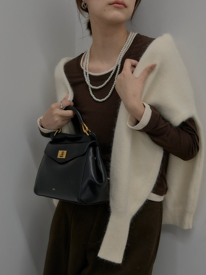 バイカラーレイヤードカットソー