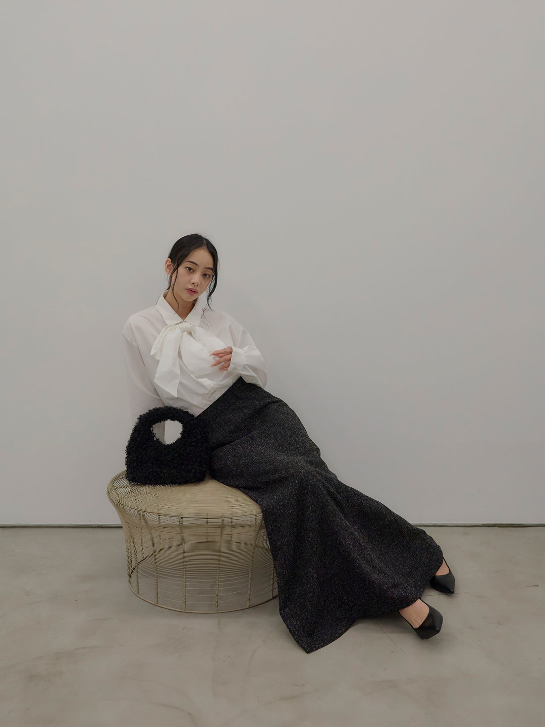 ボウタイリボンシャツ