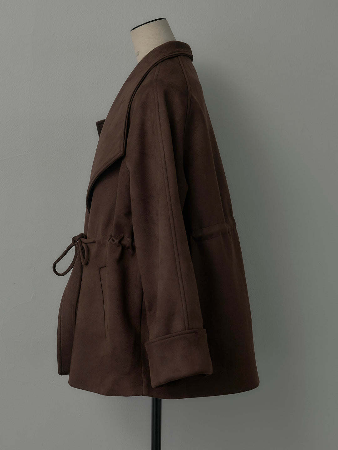 BIGカラースウェードジャケット