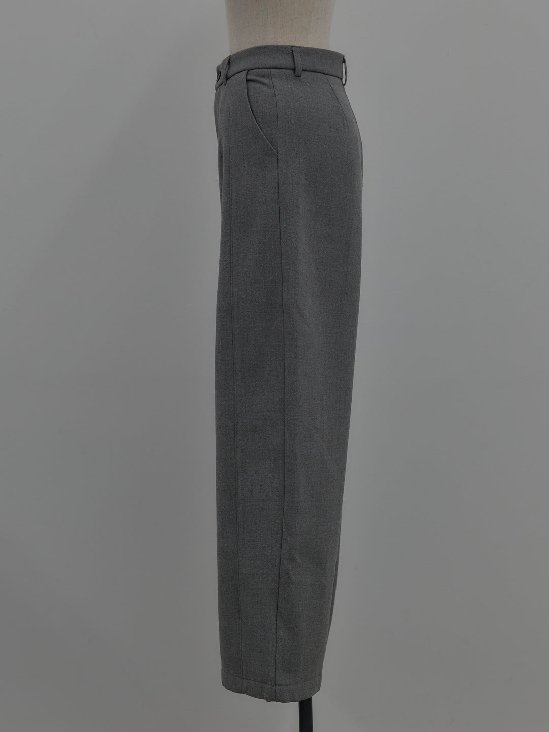 裏起毛デザインワイドパンツ