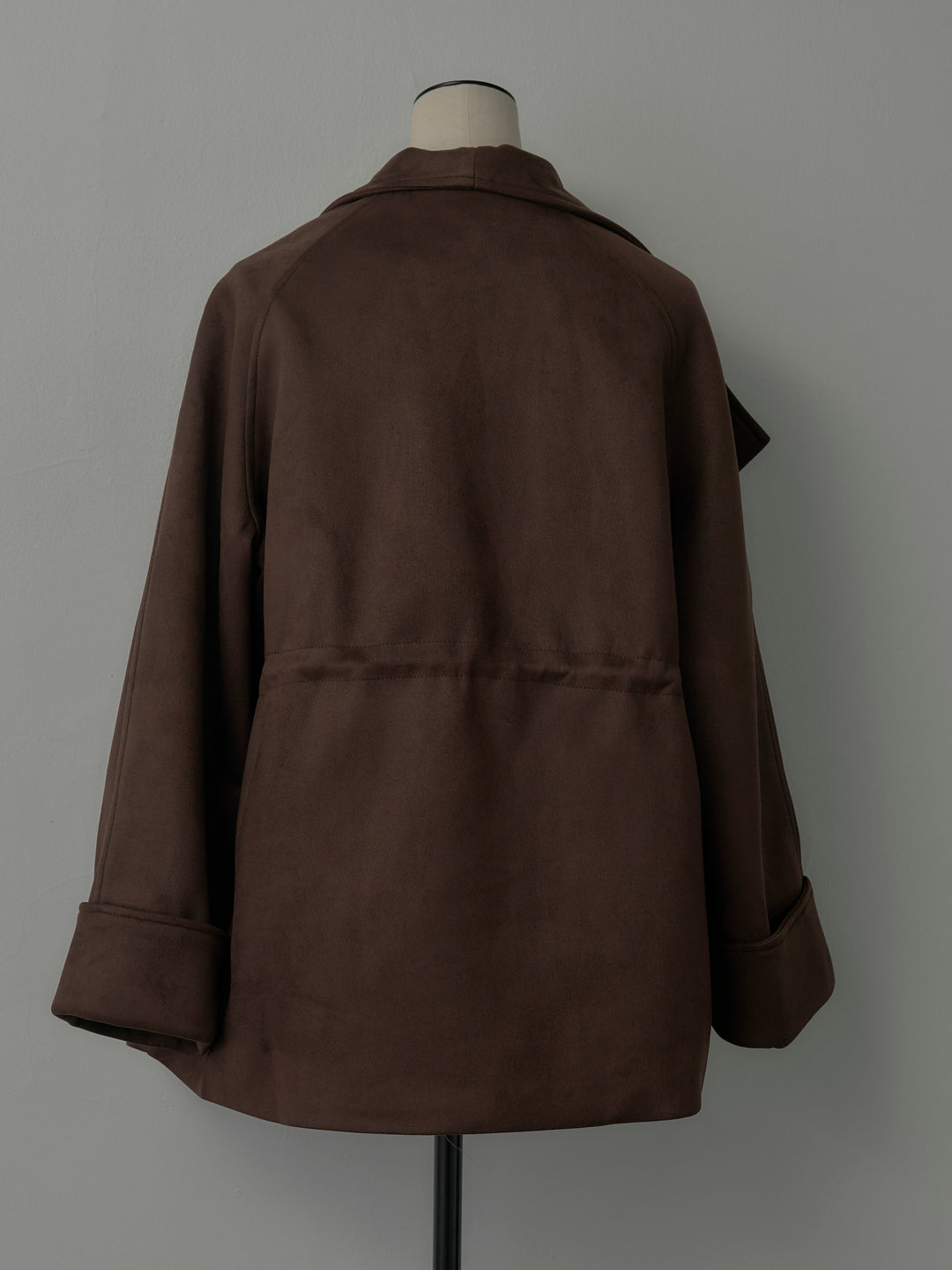 BIGカラースウェードジャケット