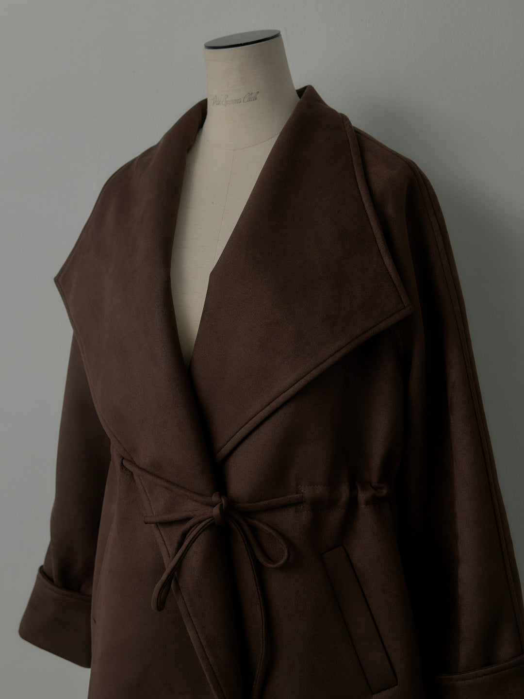 BIGカラースウェードジャケット