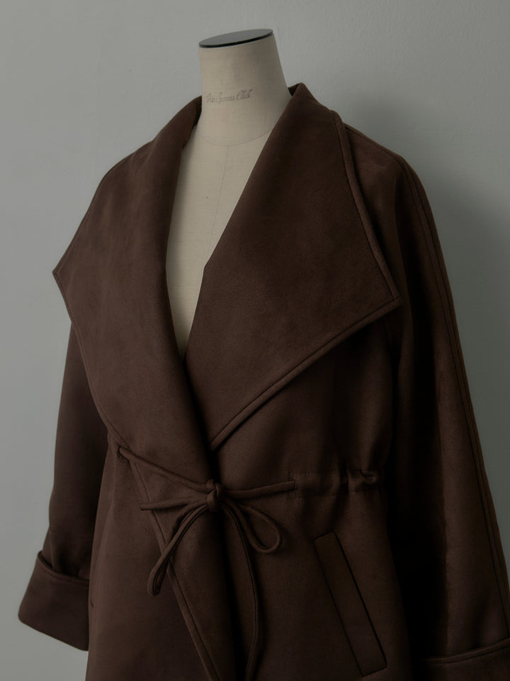 BIGカラースウェードジャケット