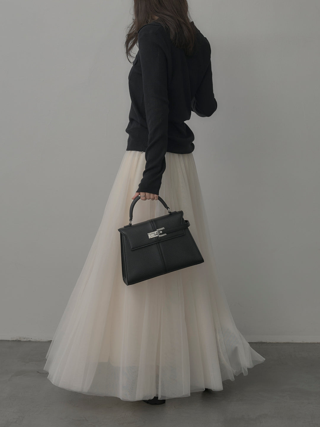 [予約]ボリュームチュールスカート【M】