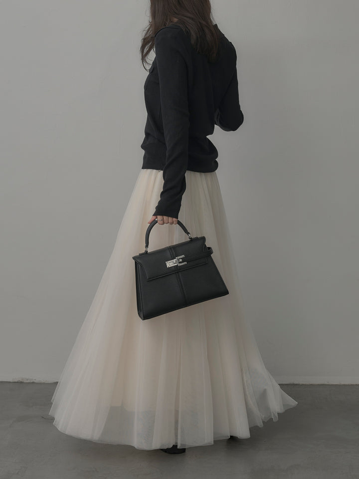 [予約]ボリュームチュールスカート【S】