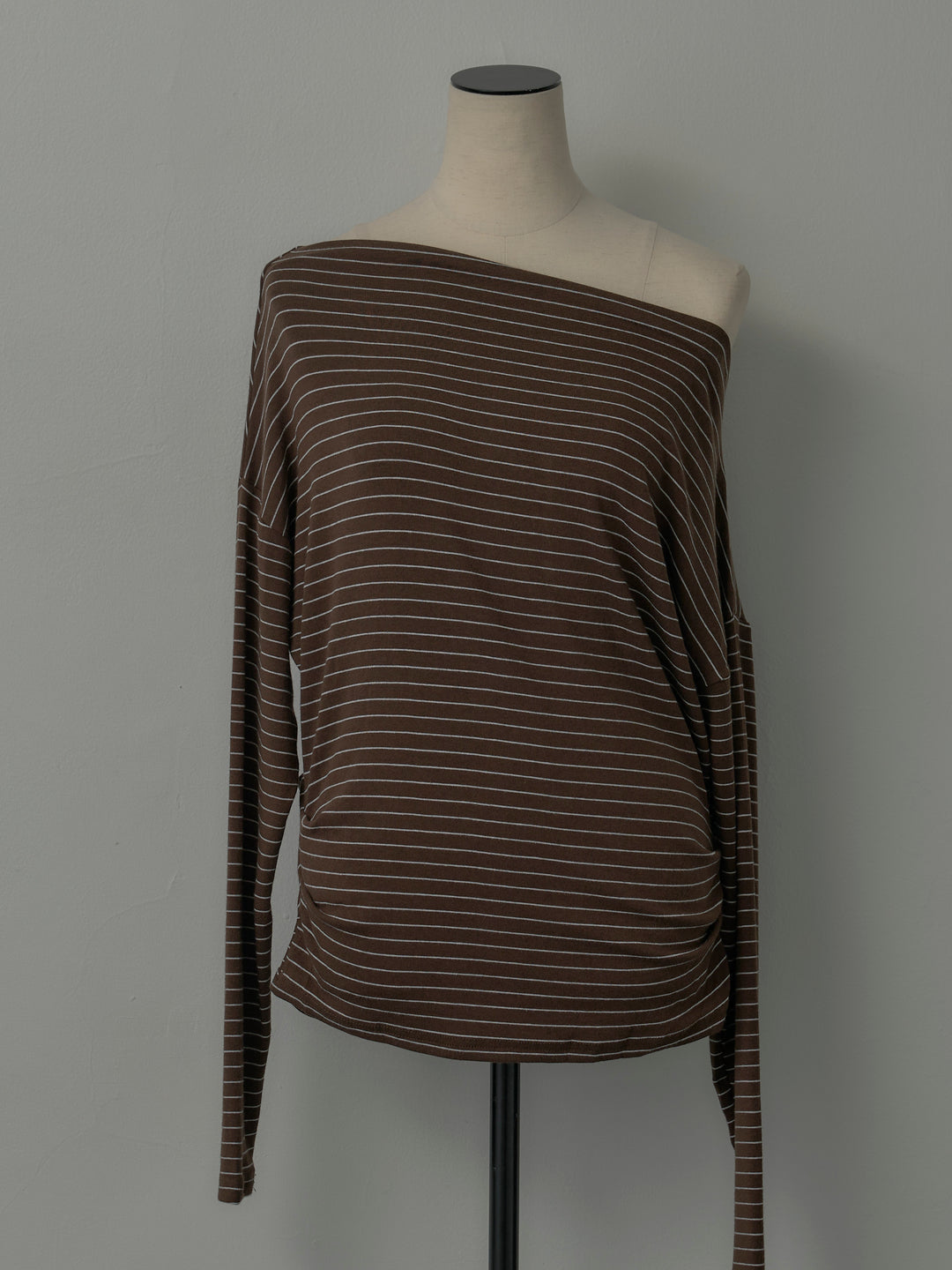 2wayショルダーボーダートップス