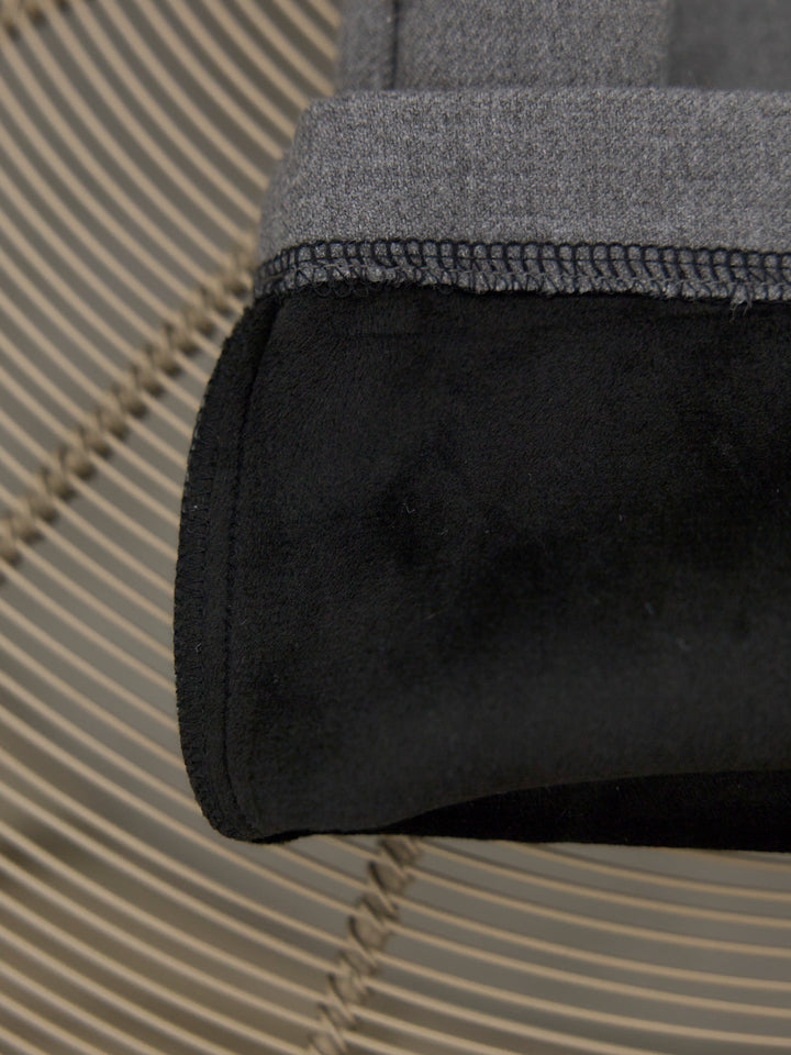 裏起毛デザインワイドパンツ