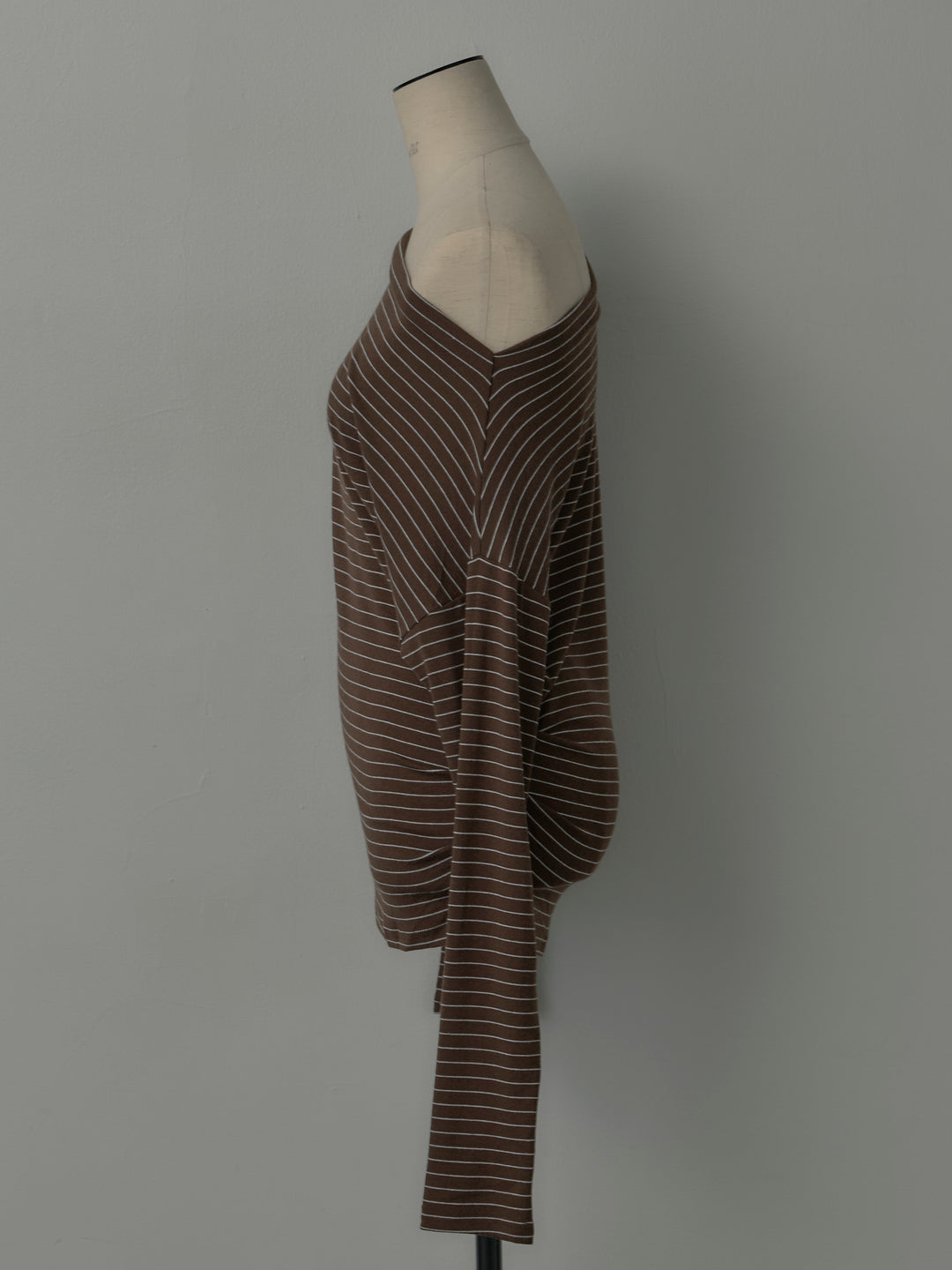 2wayショルダーボーダートップス