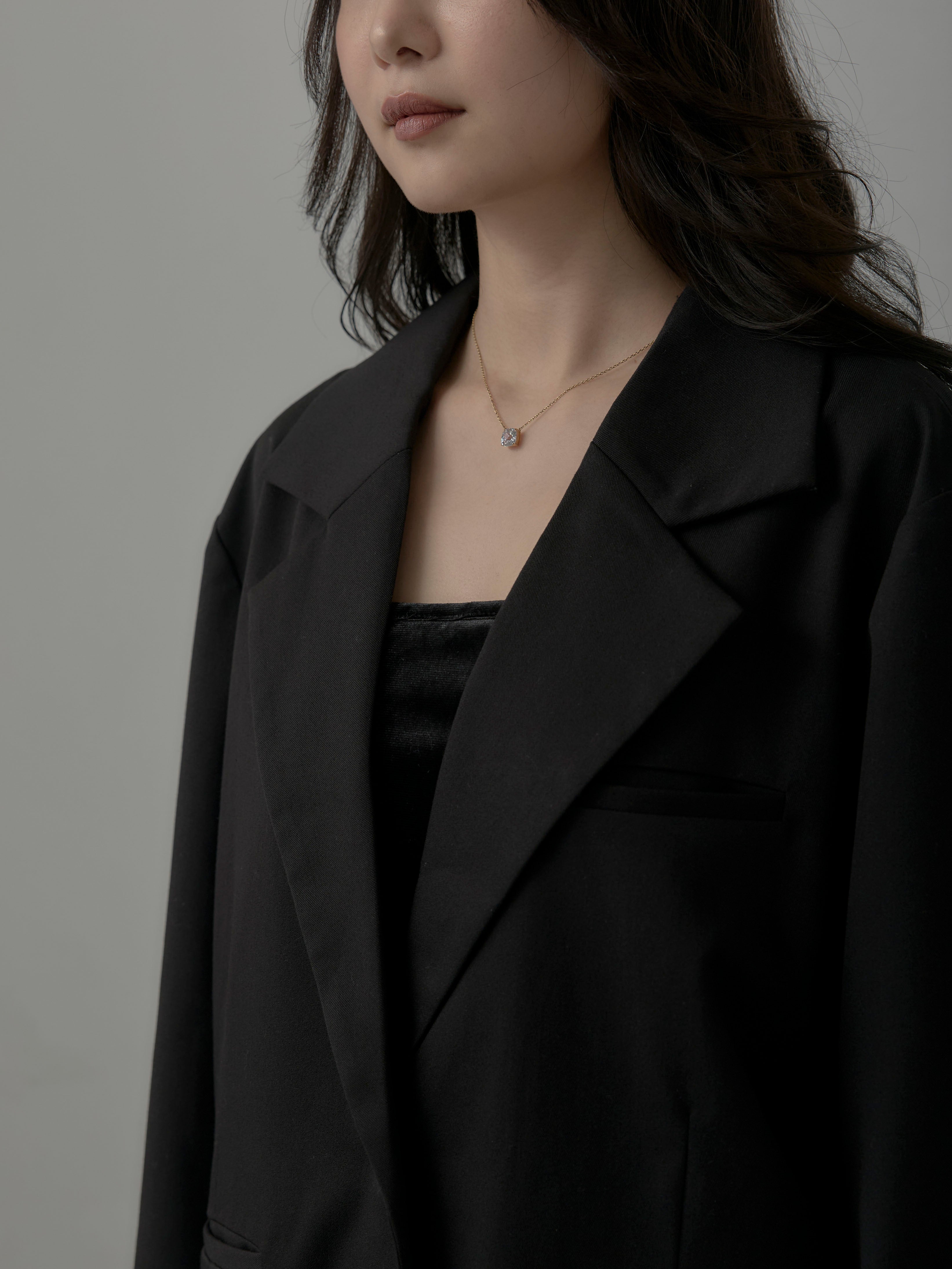 Essential】ボックスシルエットテーラードジャケット – nairo