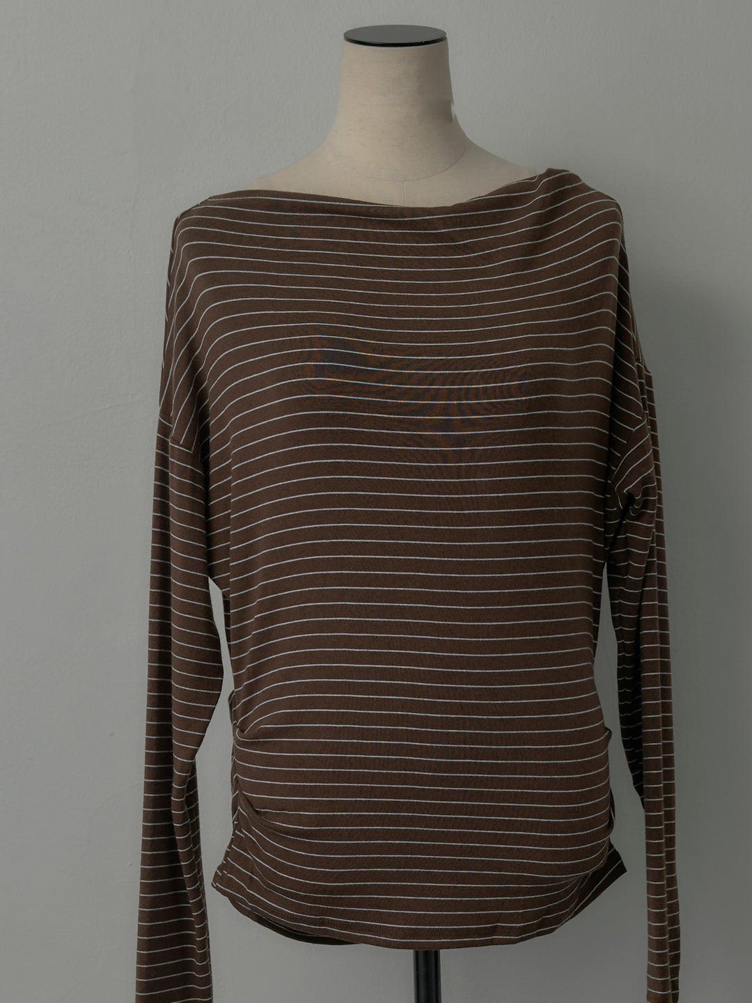 2wayショルダーボーダートップス