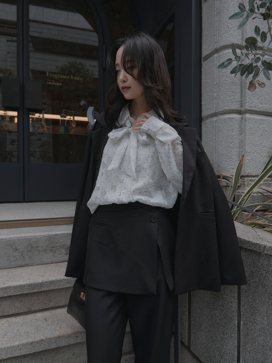 [予約]シアージャガードドットシャツ