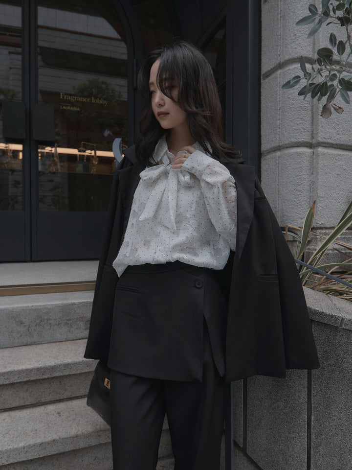 [予約]シアージャガードドットシャツ