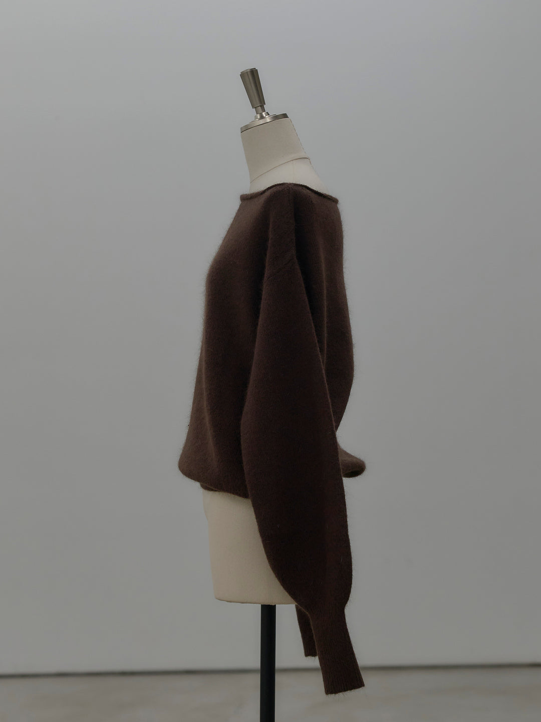 【premium touch】2wayショルダーニットプルオーバー