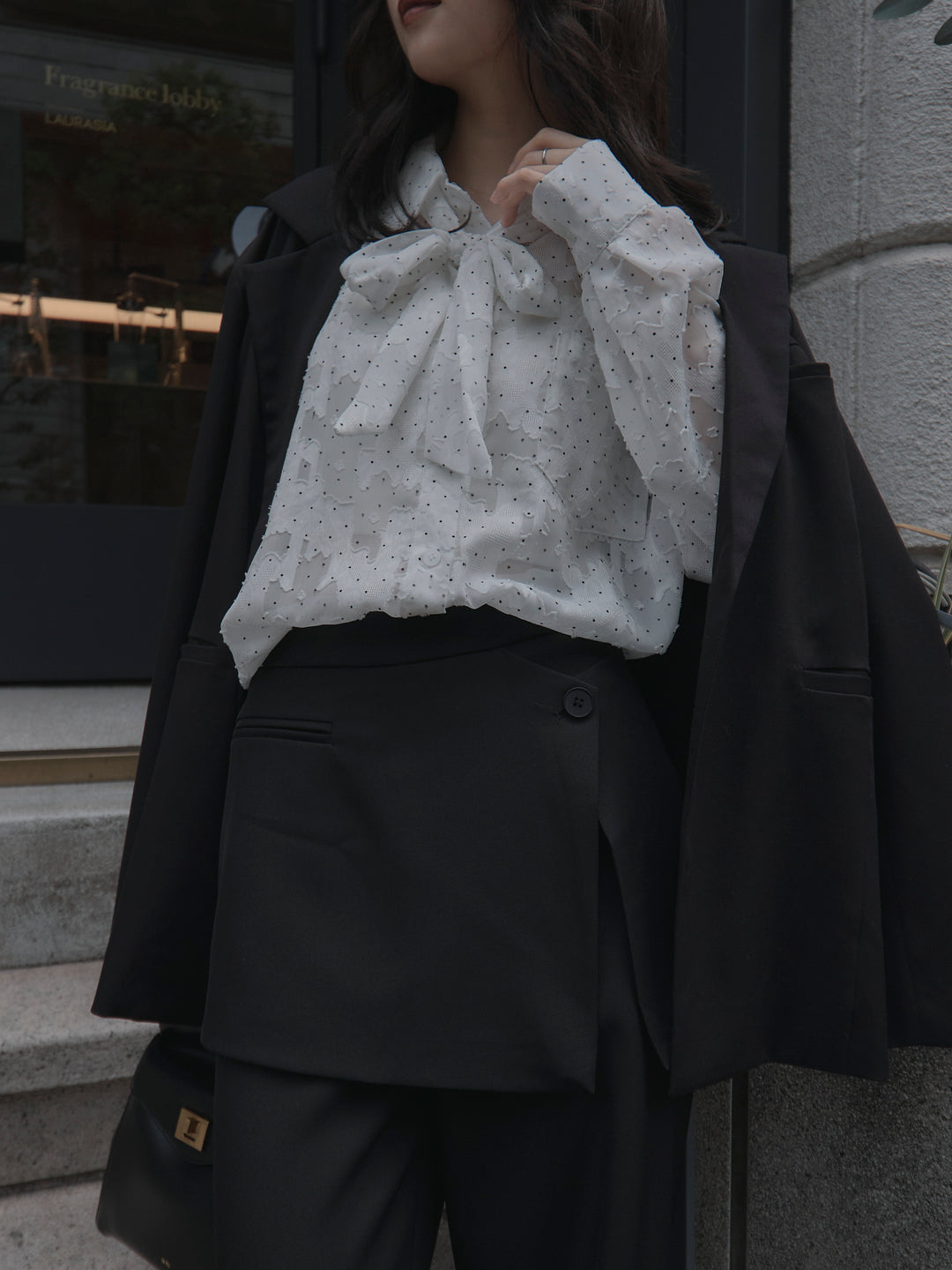 [予約]シアージャガードドットシャツ