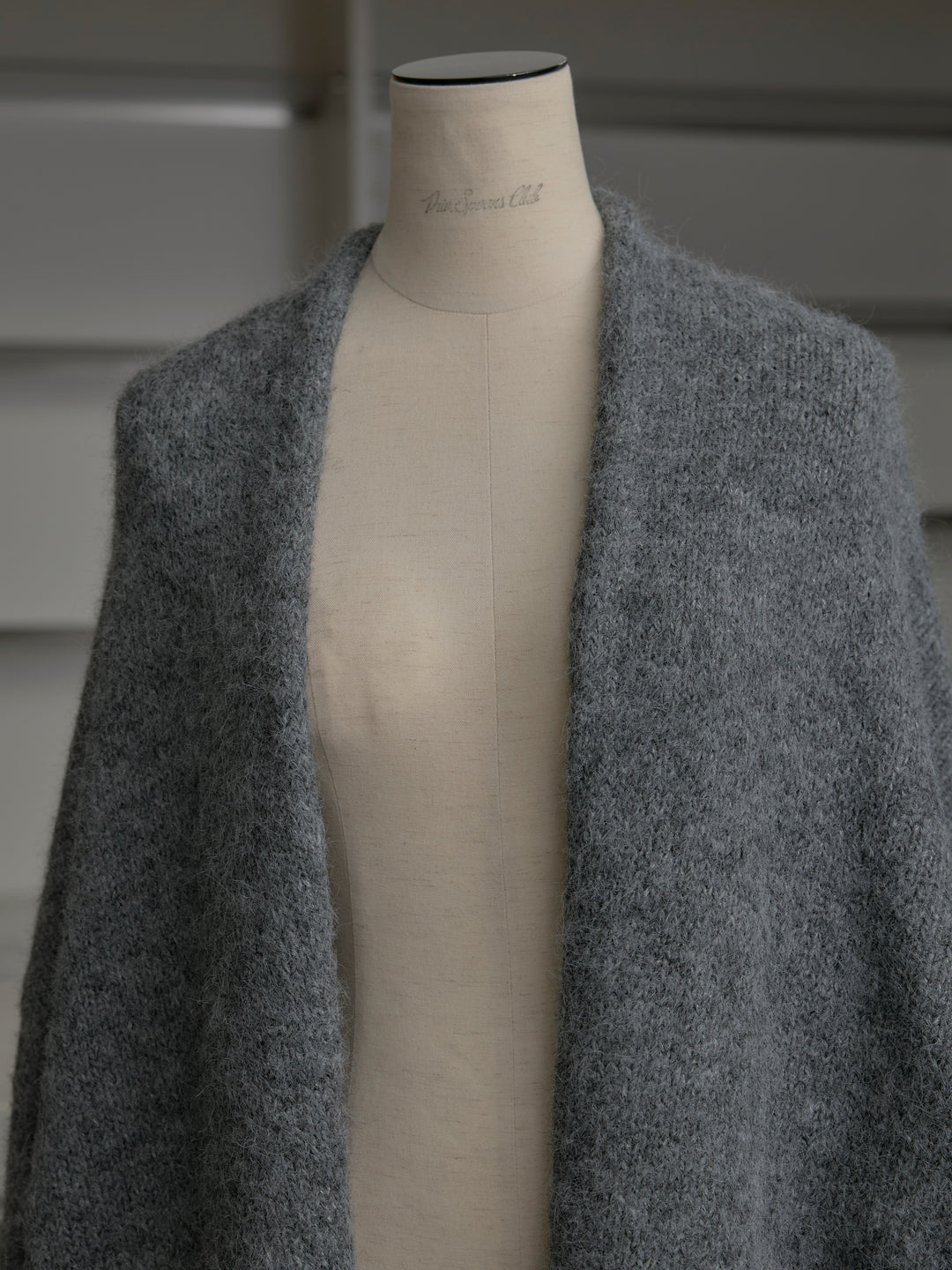 モヘアライクオーバーニットカーディガン