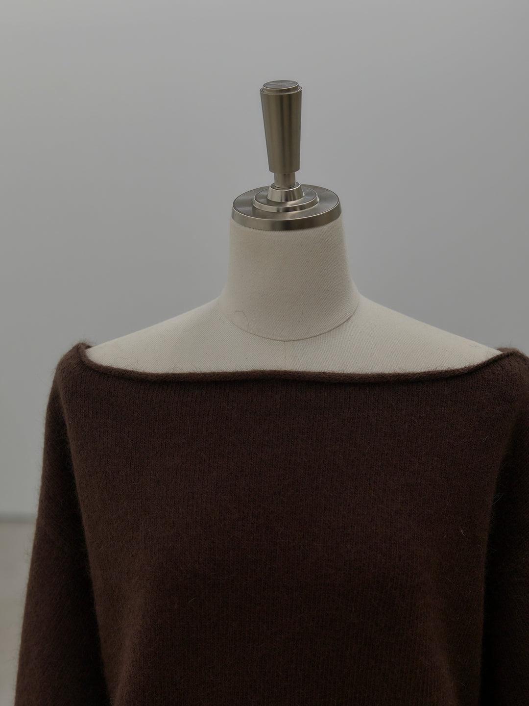 【premium touch】2wayショルダーニットプルオーバー