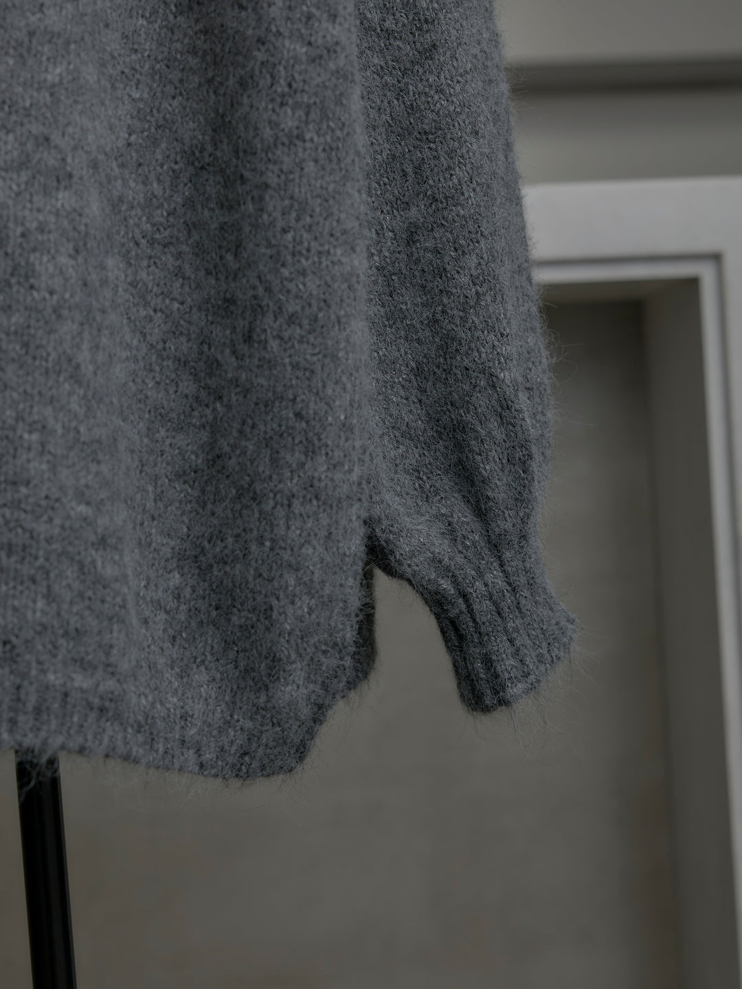 モヘアライクオーバーニットカーディガン