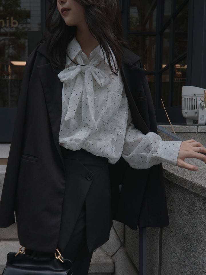 [予約]シアージャガードドットシャツ