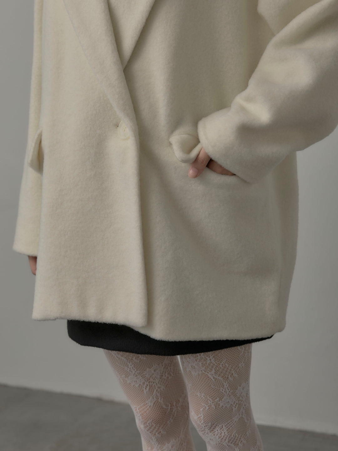 【Essential】オーバーサイズジャケットコート