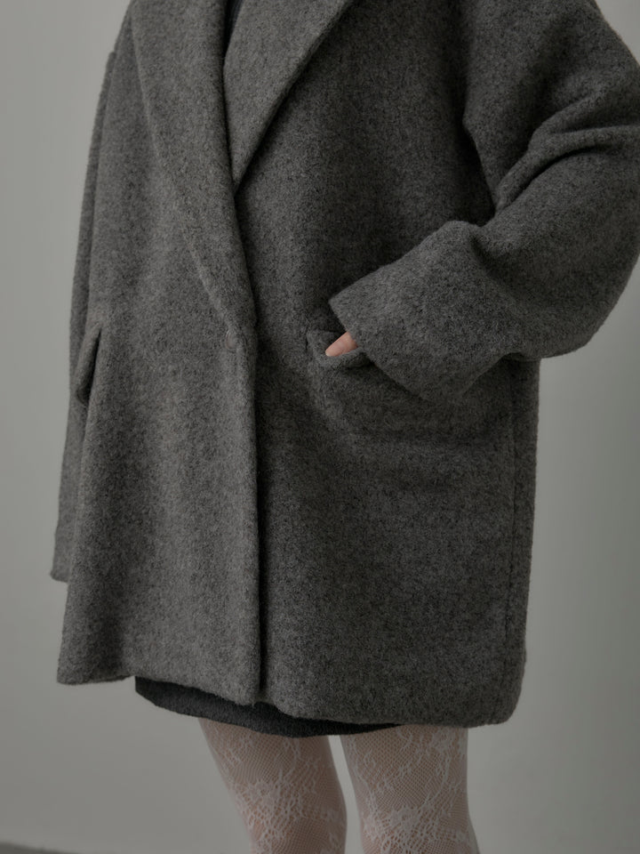 【Essential】オーバーサイズジャケットコート