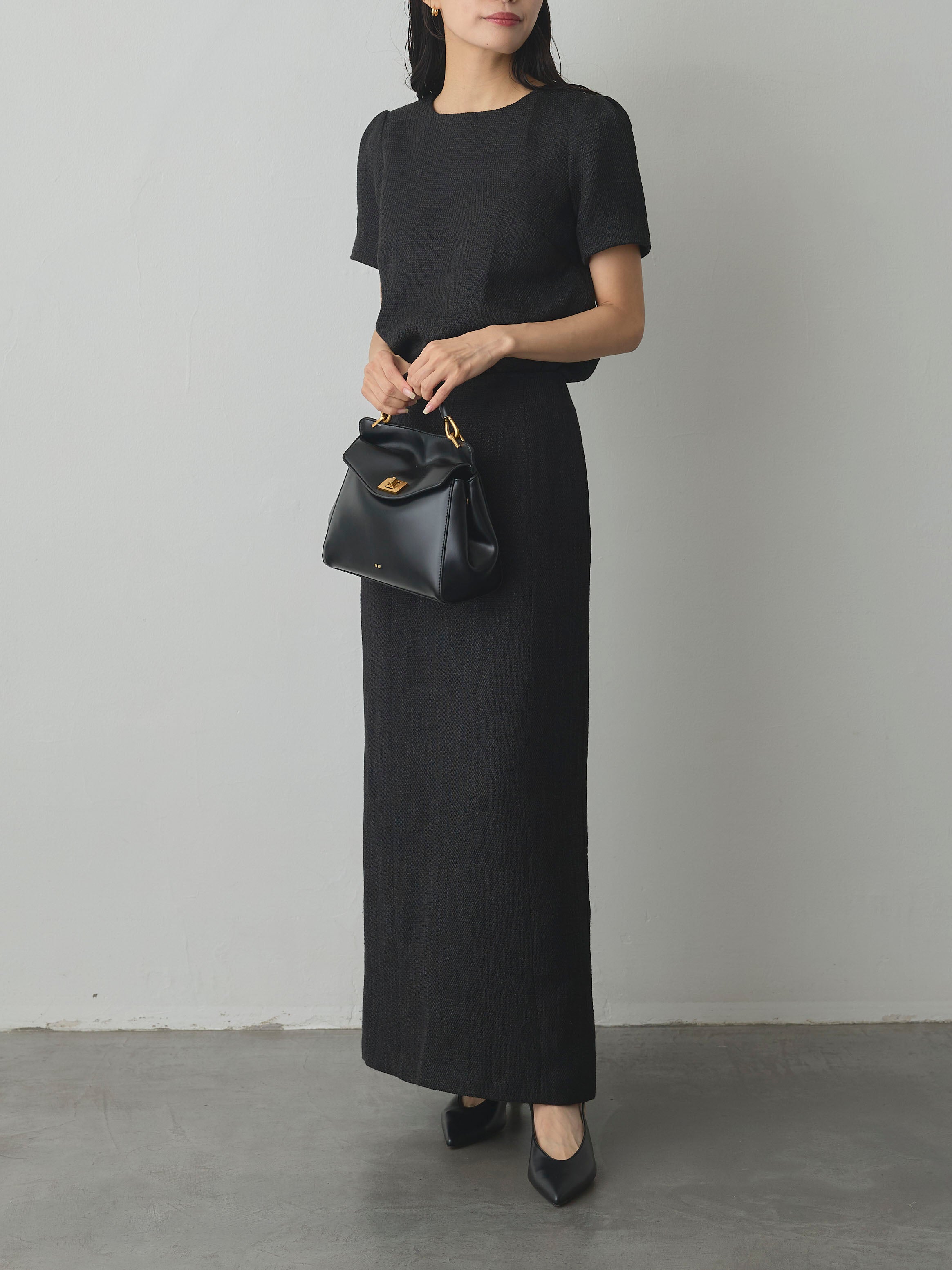 Essential】ツイードペンシルスカート – nairo