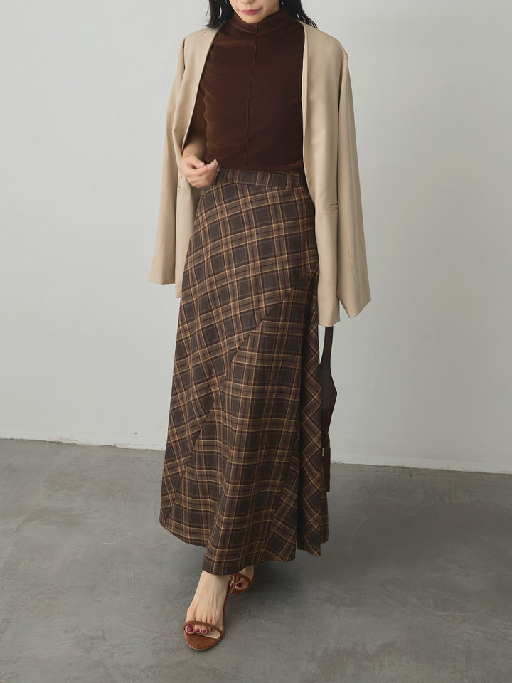 【Essential】フロントホックノーカラージャケット