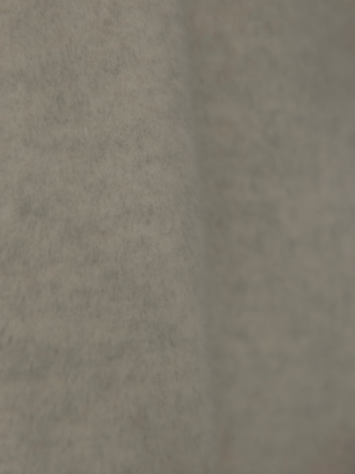 スタンドカラー起毛ウールタッチロングコート