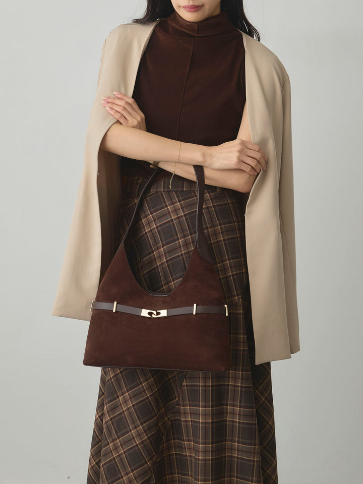 【Essential】フロントホックノーカラージャケット